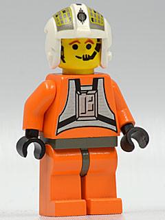 LEGO Minifigure -- Rebel Pilot Y-wing (Dutch Vander)-Star Wars / Star Wars Episode 4/5/6 -- SW033 -- Creative Brick Builders